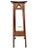 Early 20th Century Early 20th Century Oak Plant Stand Two Tier Table, Arts & Crafts Mission Style For Sale - Image 5 of 11