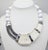 Vintage 1980s Kunio Matsumoto for Trifari Modernist Resin Necklace, Ad Piece For Sale In Philadelphia - Image 6 of 12