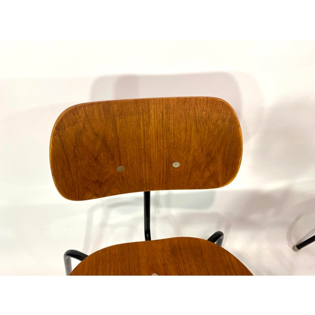 SE68 Chairs by Egon Eiermann for Wilde&Spieth, Set of 4 For Sale - Image 9 of 18