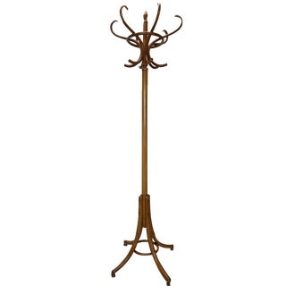 Free Standing Coat Rack in the style of Thonet, 1950s For Sale