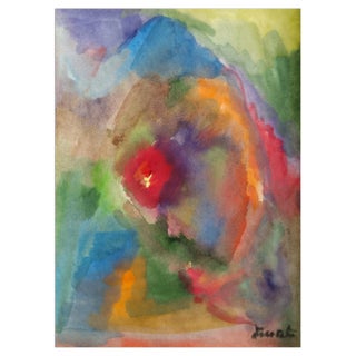 Mariam Khachatryan, Icone, 1993, Watercolor on Paper, Framed For Sale