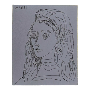 Pablo Picasso 20 Jacqueline