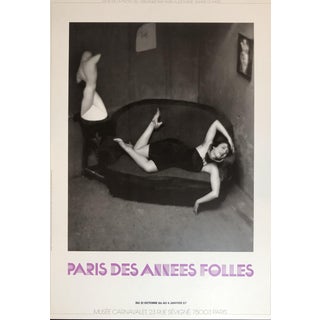 André Kertész Paris des Années Folles Exhibition at Carnavalet Museum Poster, 1986 For Sale