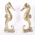 Midcentury Brass Seahorse Sculpture For Sale - Image 4 of 7