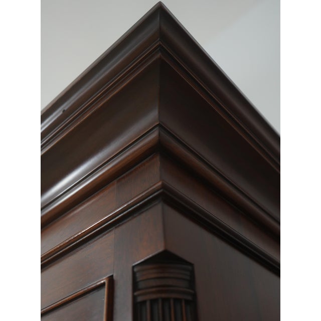 Wood Henkel Harris Mahogany #175 New Market High Chest For Sale - Image 7 of 14