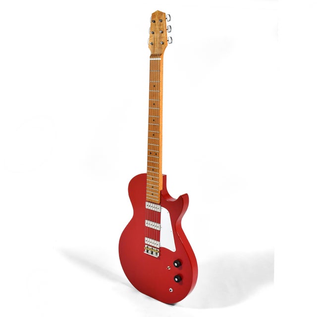 Oversize Handmade Guitar Sculpture For Sale - Image 4 of 10