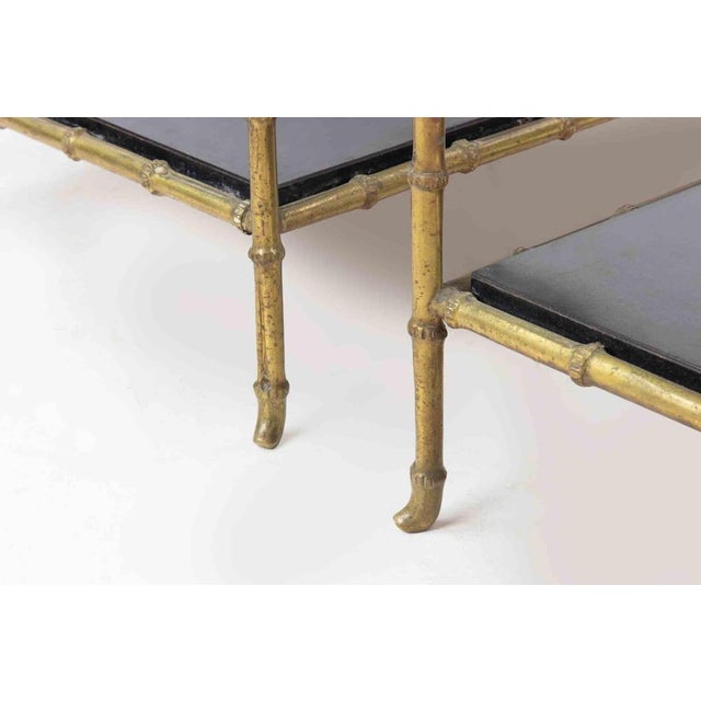 Metal Mid-Century Modern Coffee Tables, Italy, Set of 2 For Sale - Image 7 of 10