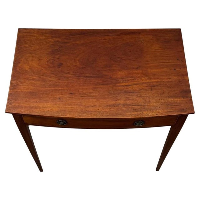 18th Antique Century Georgian Mahogany Writing Table For Sale - Image 4 of 12