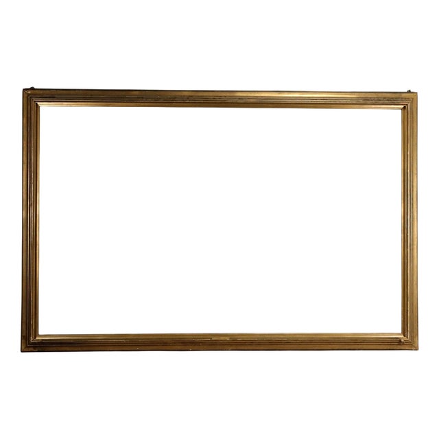 Large Art Deco Frame in Wood For Sale