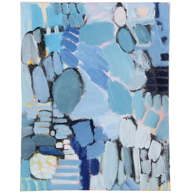 Original Acrylic Lee Hafer Abstract Painting on Canvas, 21st Century For Sale - Image 11 of 11