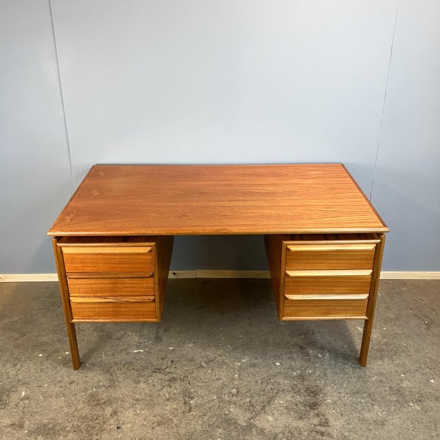 Desk in Teak by G.V. Gasvik for GV Møbler, 1960s For Sale - Image 13 of 13