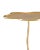The Fleur Large Gold Accent Table is made of iron in a lustrous gold leaf finish. It takes talent to create whimsical...