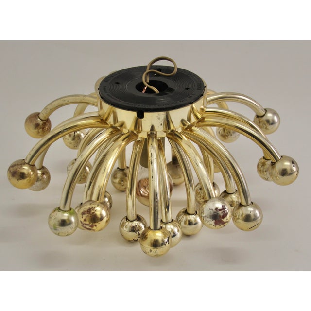 1960s Ceiling Lamp by Studio Tetrarch for Valenti Luce, 1970s For Sale - Image 5 of 10