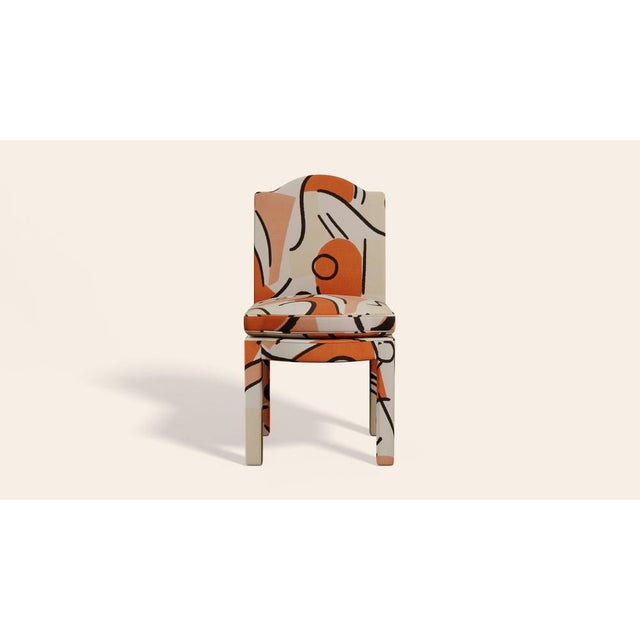 Tangerine Leo Dining Chairs by Ceraudo, Set of 2 For Sale - Image 4 of 8