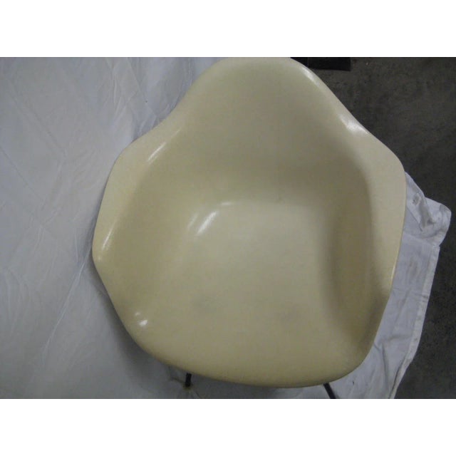 Eames for Herman Miller Early Pair 1956 Shell Chairs Labeled For Sale - Image 10 of 11