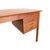 Brown Vintage Danish Teak Desk, 1960s For Sale - Image 8 of 11
