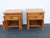 Burlwood Nightstands Bedside Side End Tables a Pair 6907 For Sale - Image 13 of 16