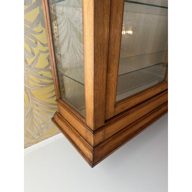 Oak Display Cabinet, 1900s For Sale - Image 15 of 18