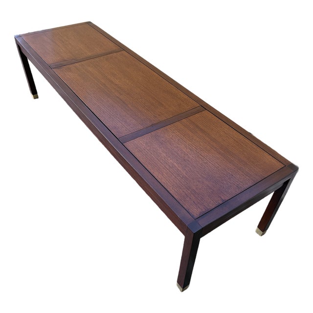 Mid Century Modern Fully Refinished Coffee Table Designed by Jack Cartwright for Founders. Circa 1960s For Sale