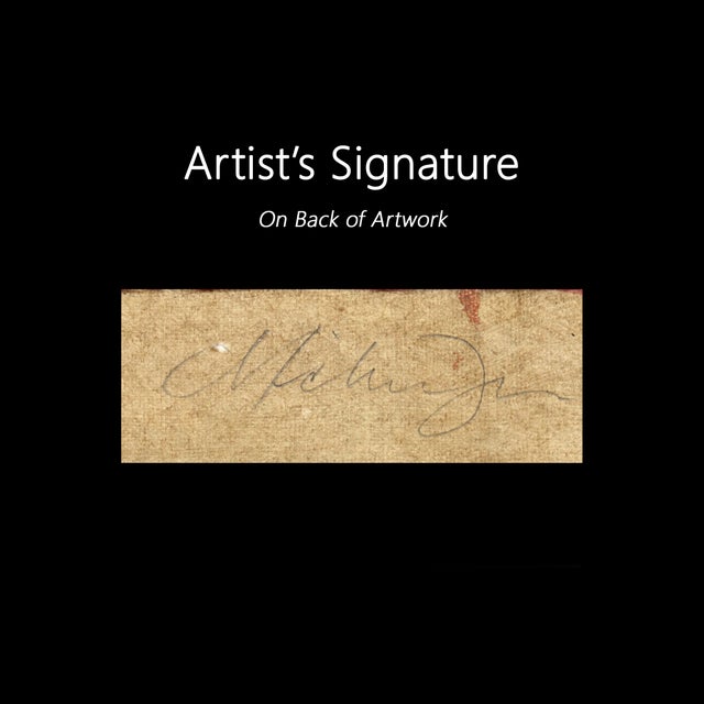 Meet Me Here - Colorful Landscape Still Life Oil Painting on Paper Original Artwork by Michaela Jean For Sale In Los Angeles - Image 6 of 6