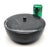 Mid 20th Century Black Marble Bowl With Lid For Sale In Miami - Image 6 of 13