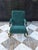 Mid-Century Modern 1970s In the Style of Guido Faleschini Chrome and Brass Milo Baughman Rocking Chair For Sale - Image 3 of 12