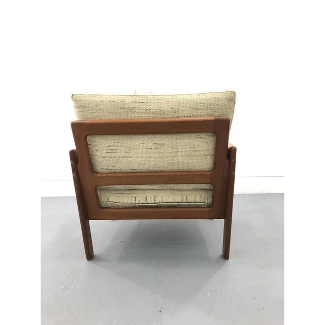 Vintage Chair by Illum Walkelsø for Niels Eilersen, 1960s For Sale - Image 4 of 13