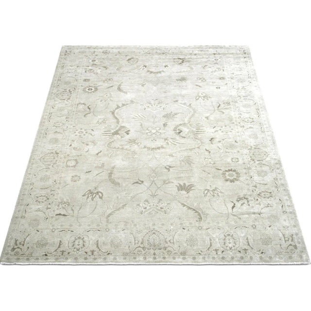 1960s 1960s Egyptian Tabriz Rug For Sale - Image 5 of 6