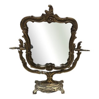 Brass Vanity Mirror, 2000s For Sale
