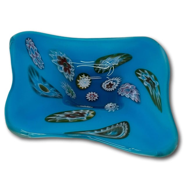 This really is an Exceptionally Beautiful Vintage Mid 20th Century Italian - Venetian Art Glass Bowl. It comes from the...