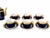 Ceramic Limoges Porcelain Tea and Coffee Service, 1980s, Set of 22 For Sale - Image 7 of 13