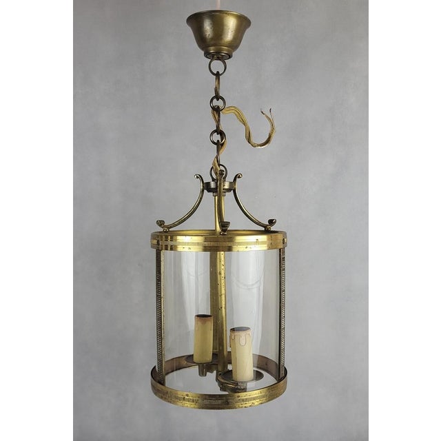 Brass Lanterns, 1950s, Set of 2 For Sale - Image 4 of 13