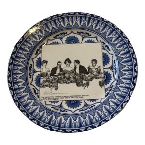 Early 1900's Royal Doulton Gibson Girls Dinner Plate"Some Think That She Has Remained in Retirement Too Long. Others Are Surprised She Is About .....