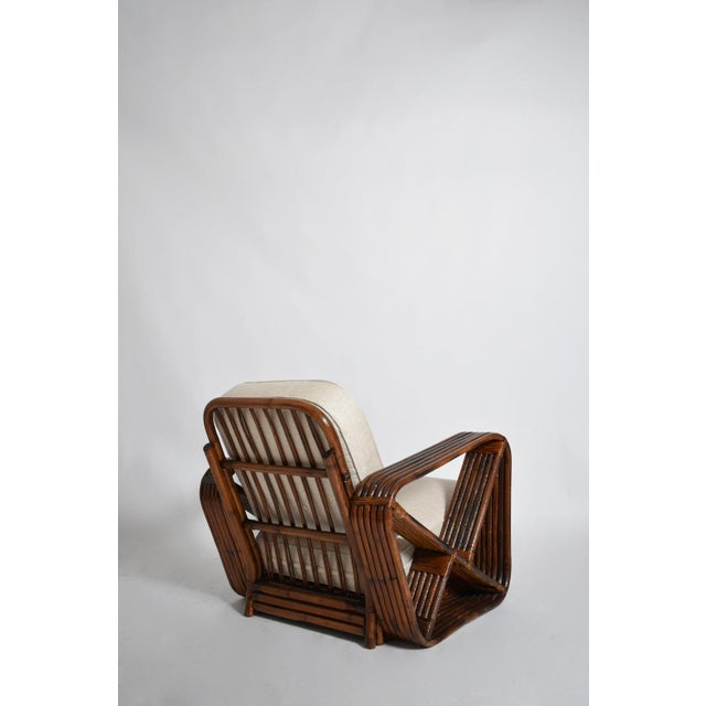 Vintage Rattan Lounge Chair, 1940s For Sale - Image 3 of 6