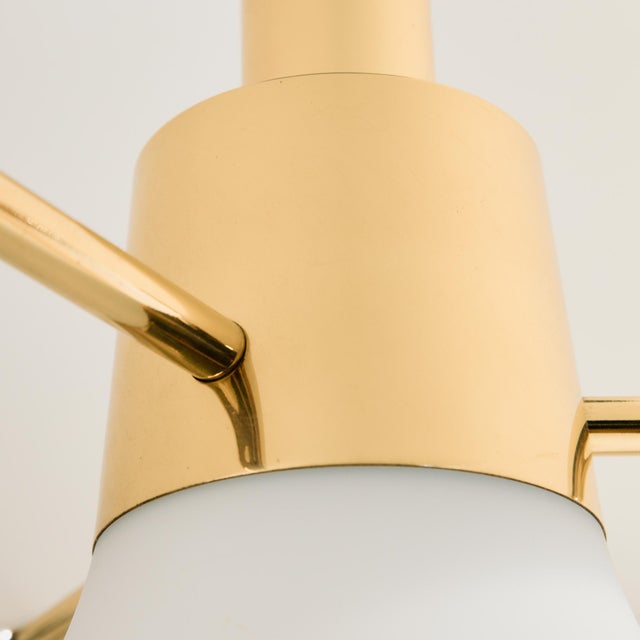 Gold Glass Table Lamp by Glashütte Limburg, 1960s For Sale - Image 8 of 16