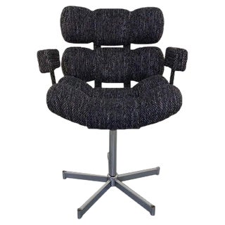 Italian Swivel Chair, 1960s For Sale