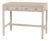 Nora 40 in. W Rectangular Wood 2 Drawer Writing Desk, Antique Taupe For Sale