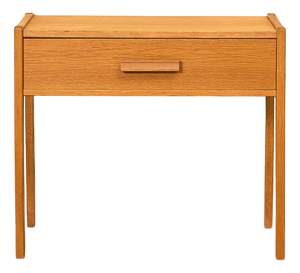 Swedish Side Table in Oak, 1950