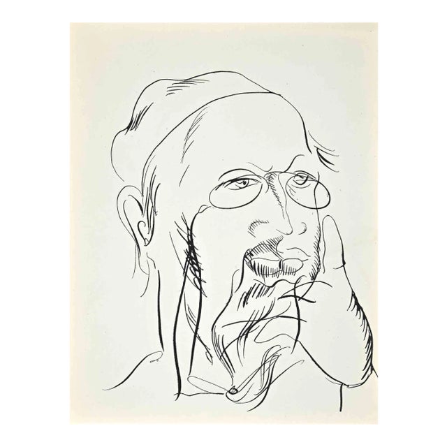 Raoul Dufy, Self-Portrait, Original Lithograph, 1922 For Sale