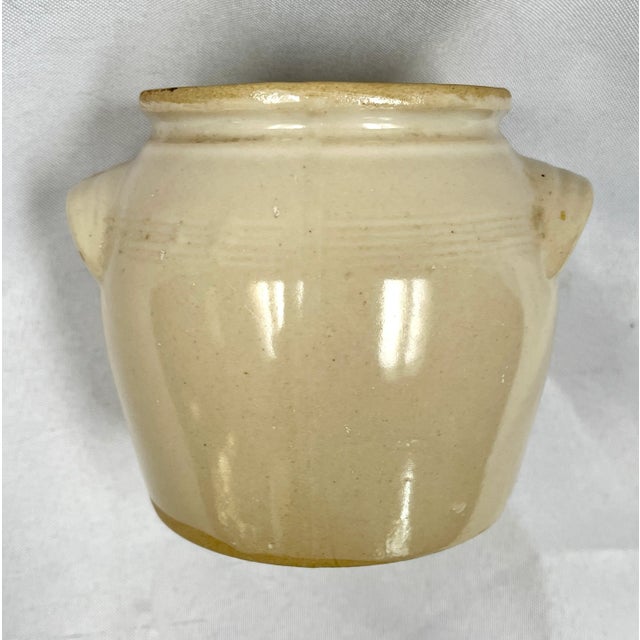Ceramic Antique French Early 1900s Handcrafted Confit Pot For Sale - Image 7 of 12