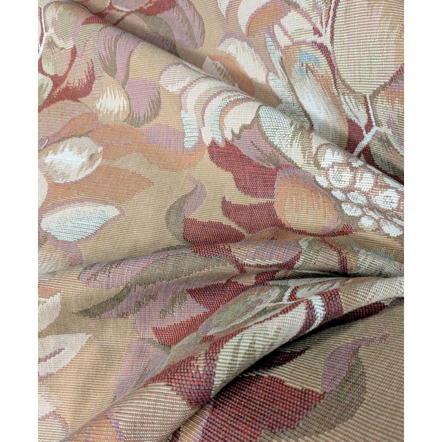 Vintage Old World Weavers for Scalamandre "Vergilius Harvest" Fruit Column Tapestry Jacquard Fabric- 5.75 Yards For Sale In Los Angeles - Image 6 of 6