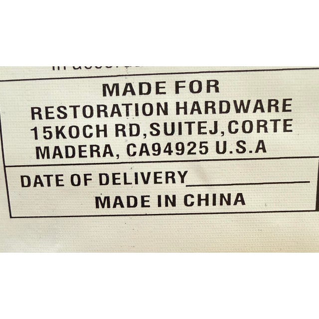 Textile Restoration Hardware Belgian Slipcover Sofa For Sale - Image 7 of 14