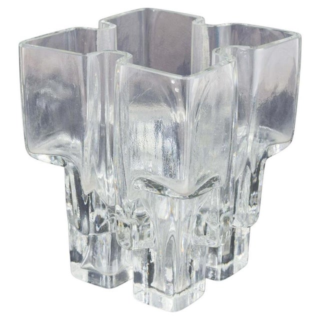 1960s Modern Art Glass Vase by Helena Tynell for Riihimäen Lasi, 1960s For Sale - Image 5 of 5