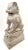 Large Garden Chinese White Ge-Type Crackle Glazed Foo Dog Lion For Sale - Image 13 of 13