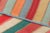 Textile Vintage Shahsavan Persian Kilim Runner With Polychromatic Stripes - Rug & Kilim For Sale - Image 7 of 7