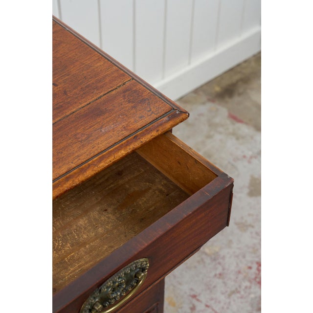 Late 18th Century George III Mahogany 4-Drawer Chest of Drawers For Sale - Image 10 of 14