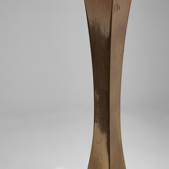 Beige Nickel-Plated Brass Table Lamp by Grillo & Tonello for High Society, Italy, 1972 For Sale - Image 8 of 14