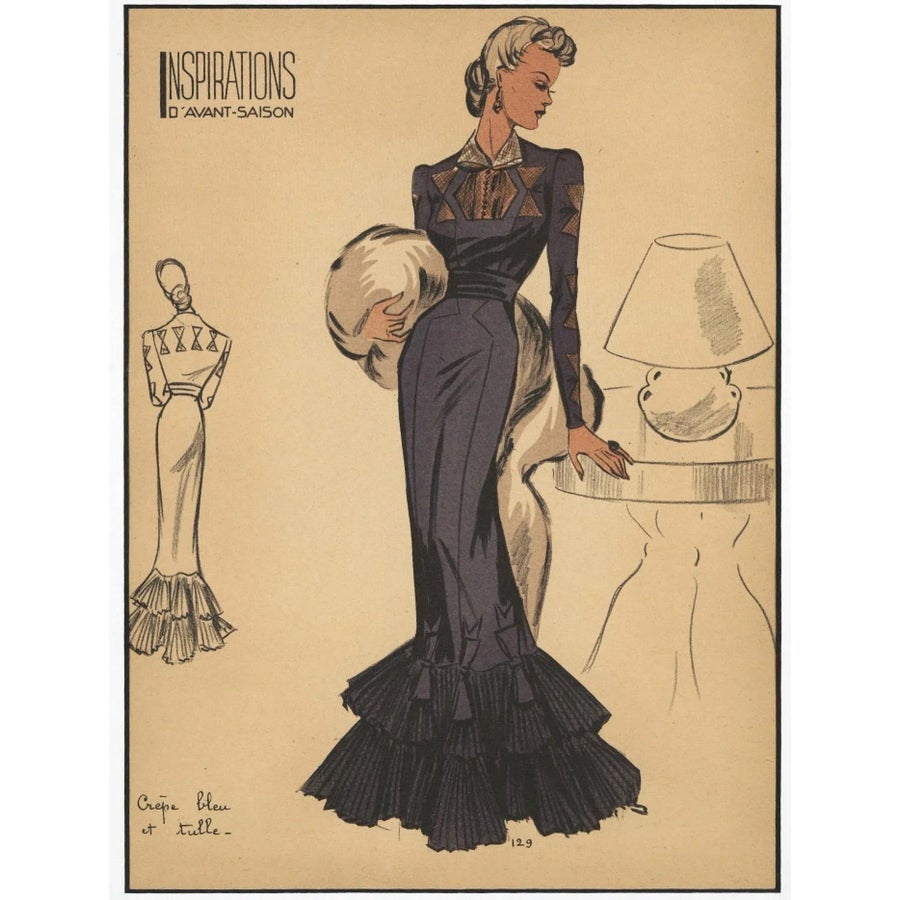 french designer evening dresses House of Worth - Evening dress - French
