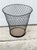 Industrial Vintage Wire Trash Can For Sale - Image 3 of 5