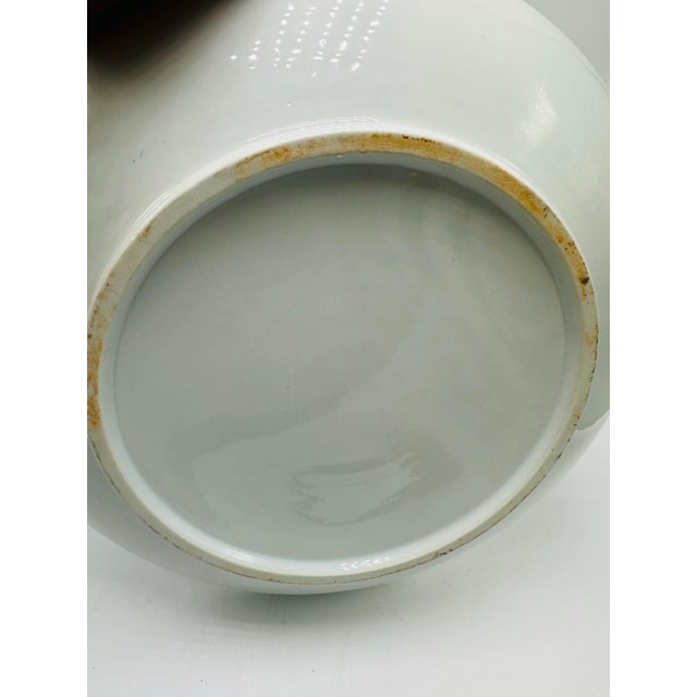 Chinoiserie Blue and White Chinoiserie Charger Platter For Sale - Image 3 of 3